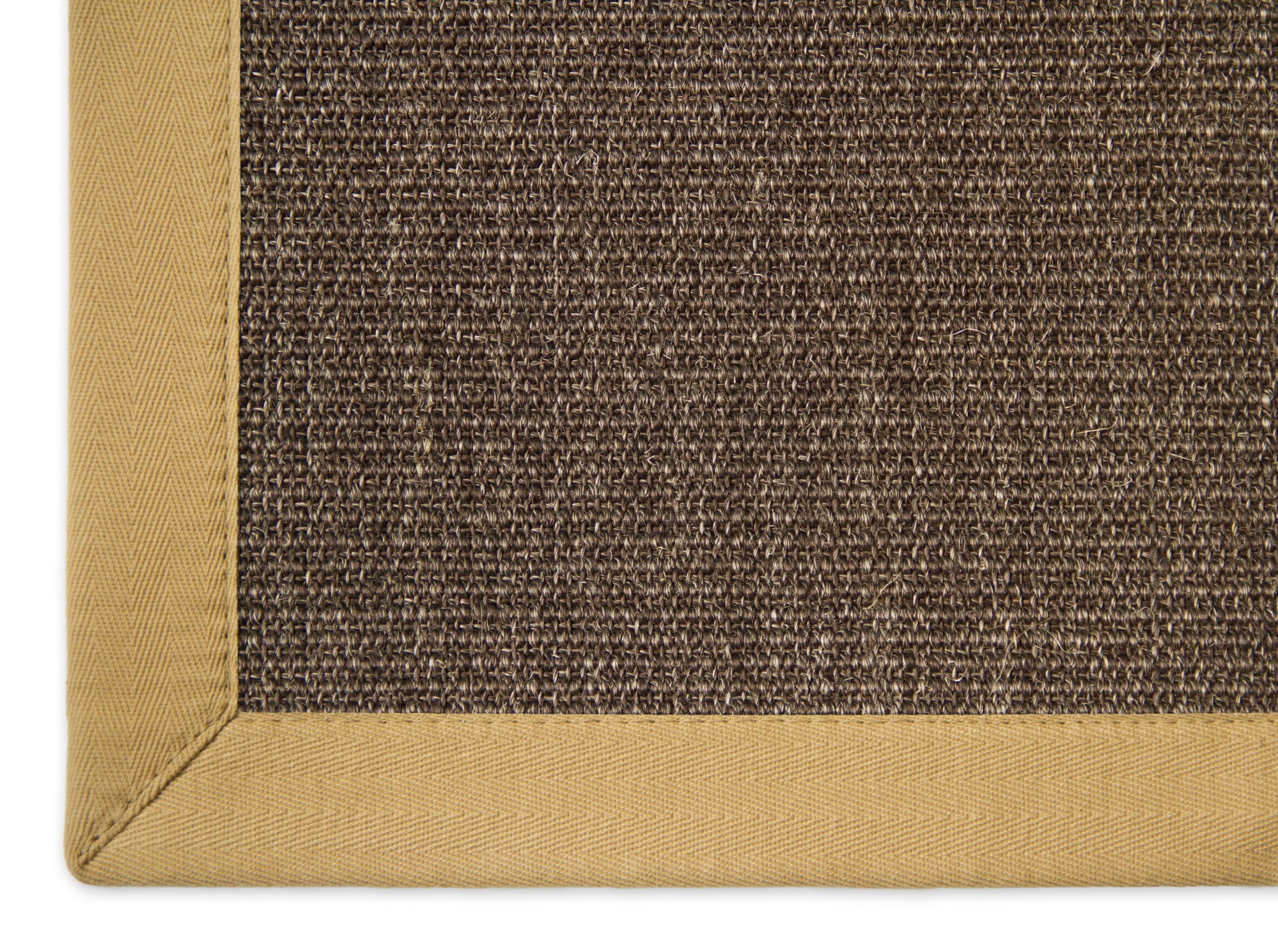 Sisalteppich Manaus beige - 002 kaffee - 061 Rechteckig 65x140 cm