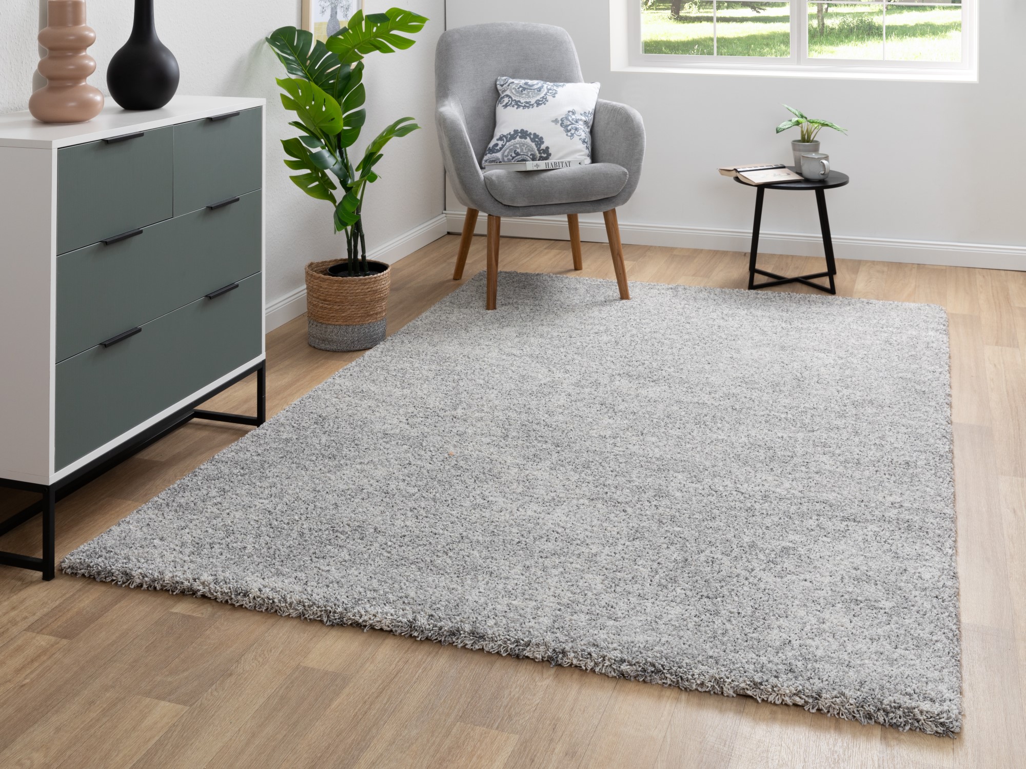 Kurzflor Teppich Contemporary Comfort - Meliert