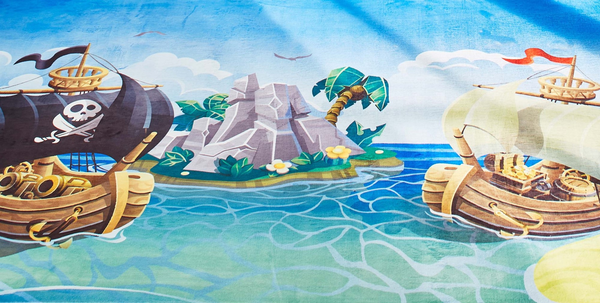 Kinderteppich Sweet Dreams Piratenschiff