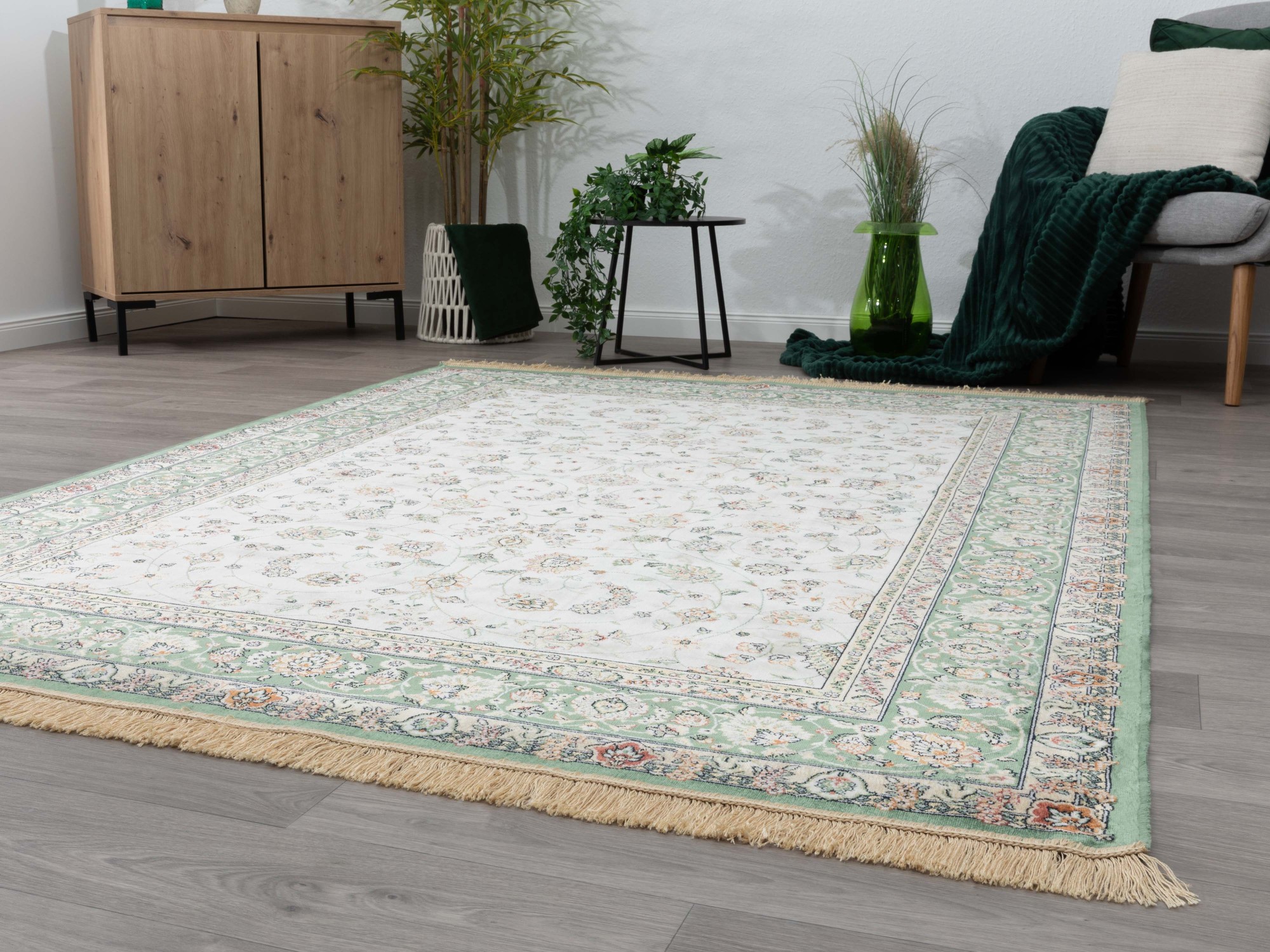 Kurzflor Teppich Riad - Tabriz