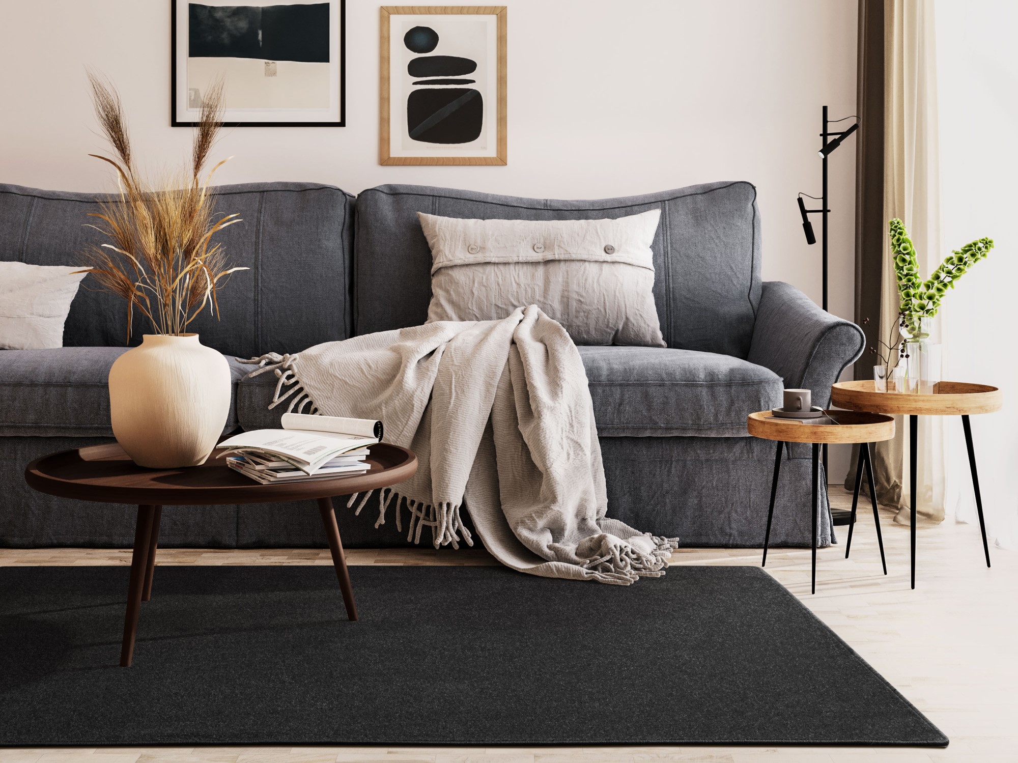 Kurzflor Teppich Cambridge Young