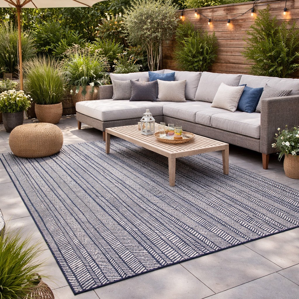 In- und Outdoorteppich Jordis