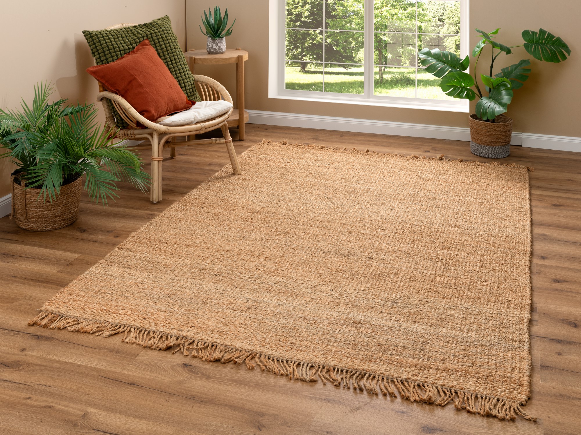 Jute Teppich Goa Double Face