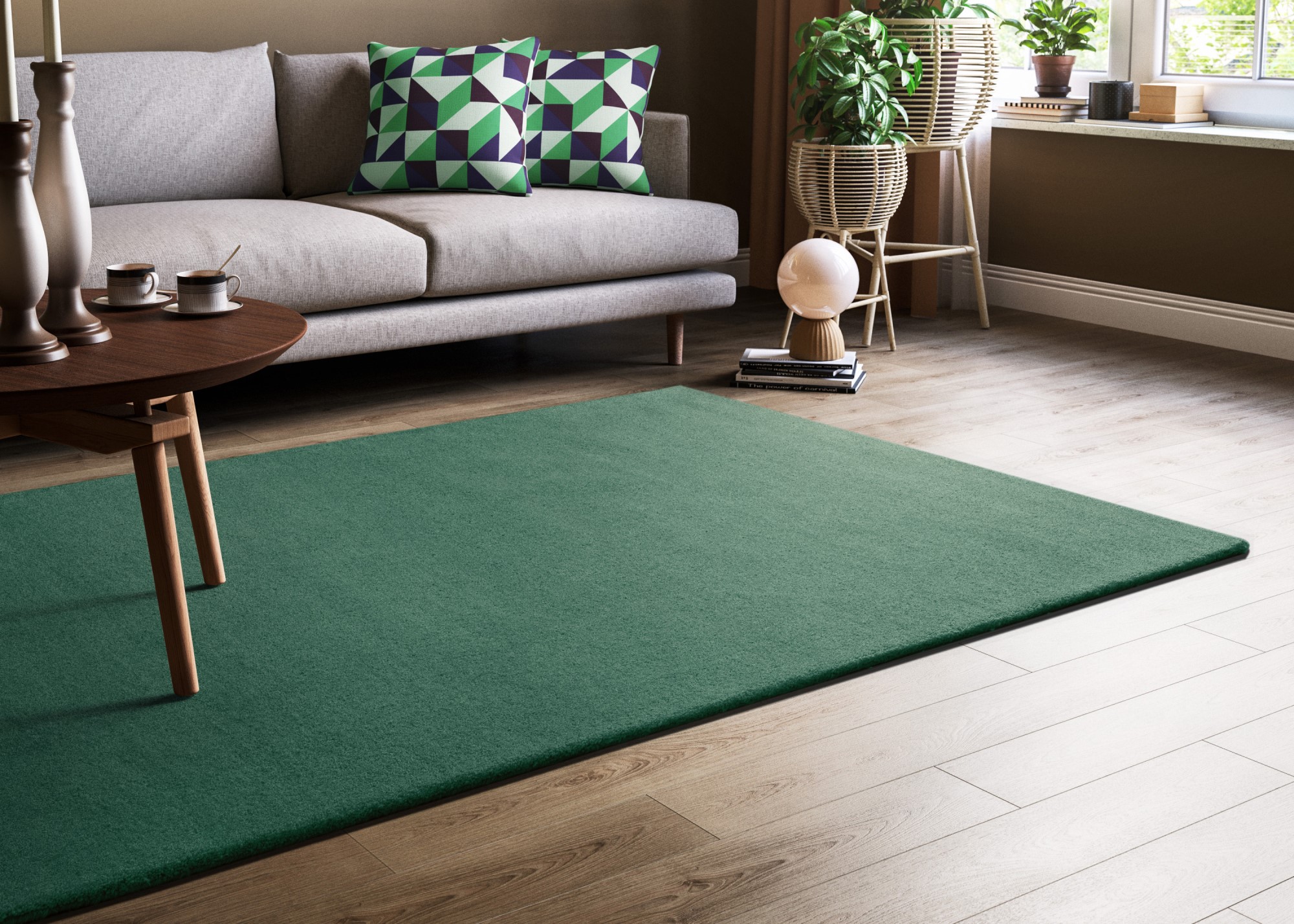 Gabbeh Teppich Jaipur Türkis 70x140 cm