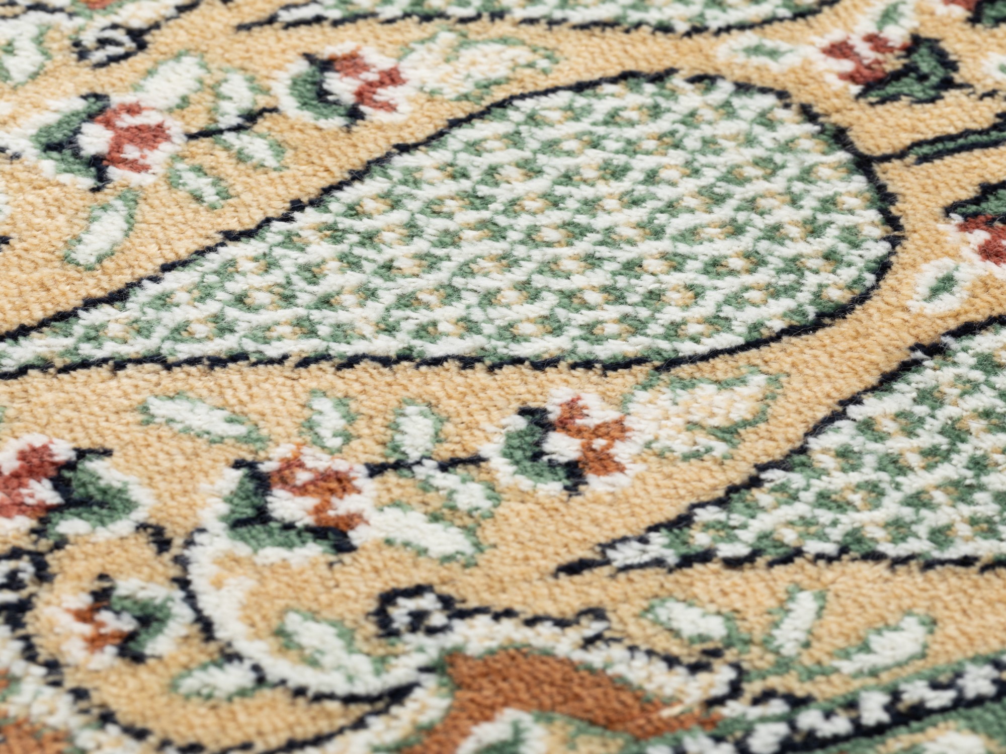 Kurzflor Teppich Riad - Felder
