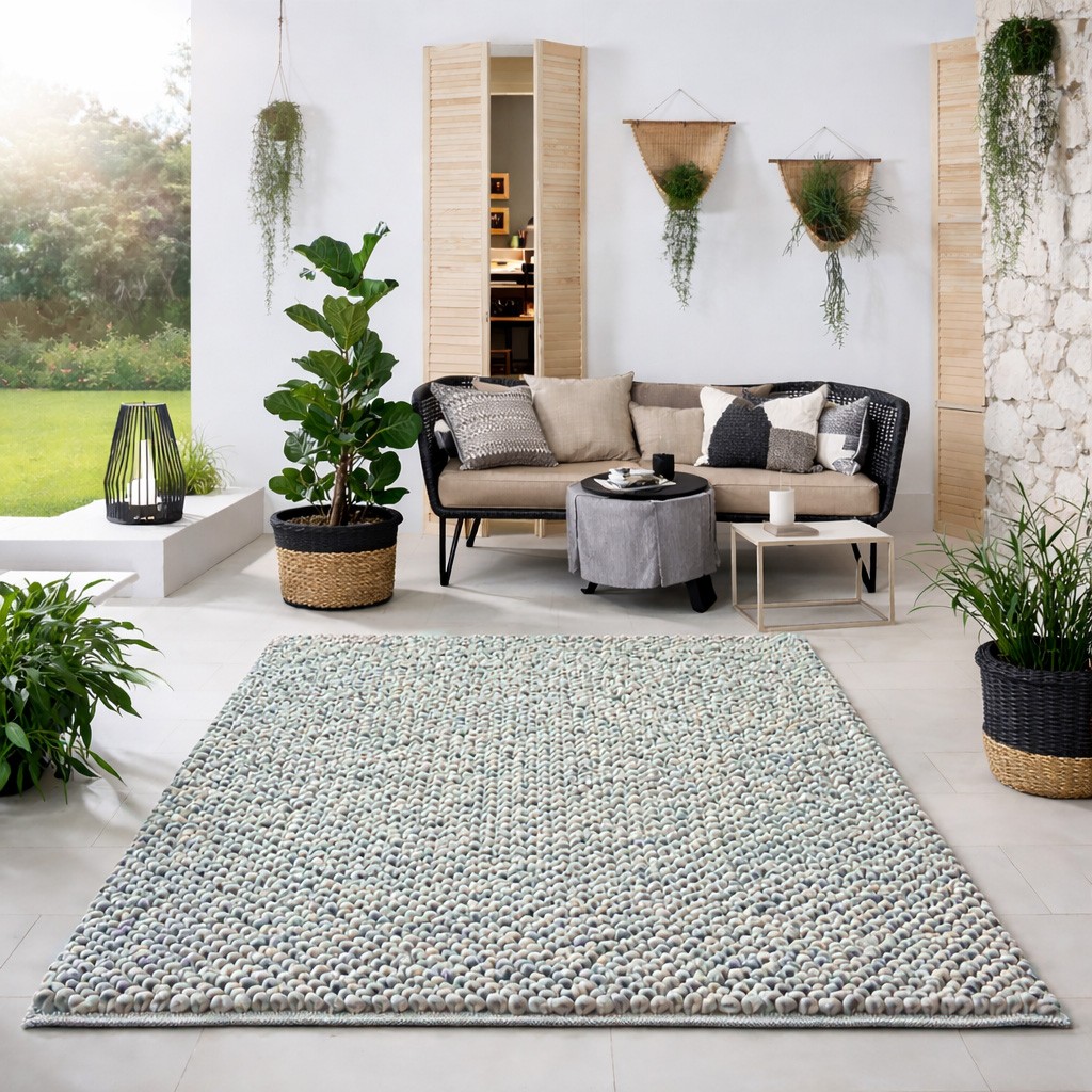 Handweb Teppich Campo Olbia - Wunschmaß