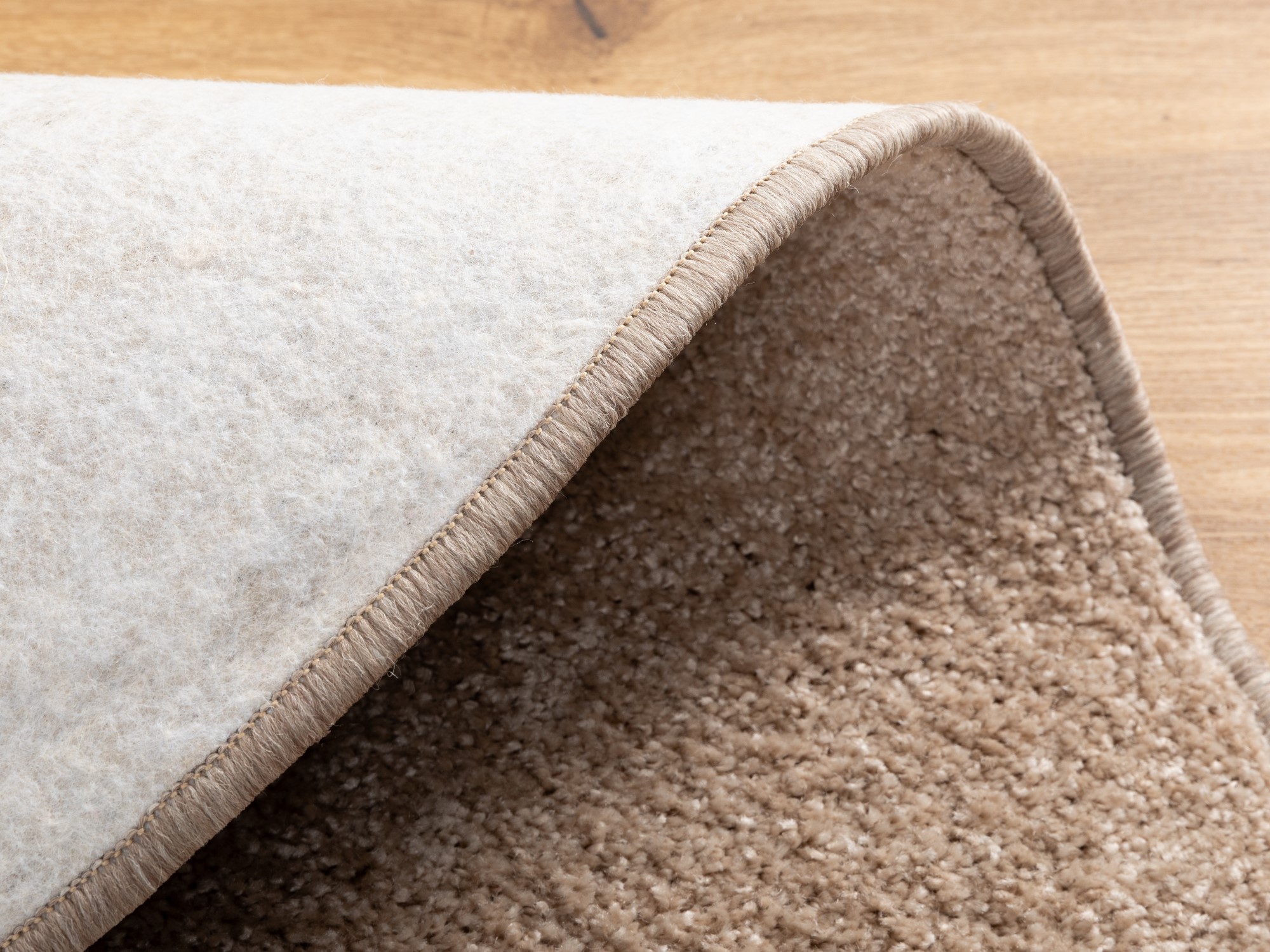 Kurzflor Teppich Cambridge -Rund