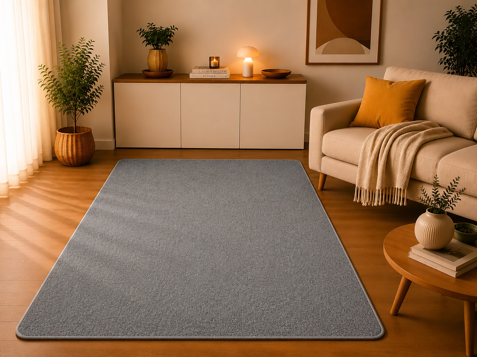 Kurzflor Teppich Levanto