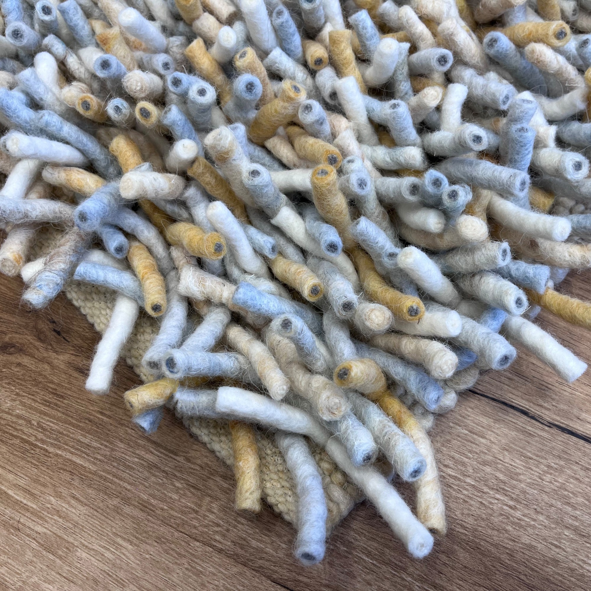 Handweb Teppich Shag Olbia - Wunschmaß