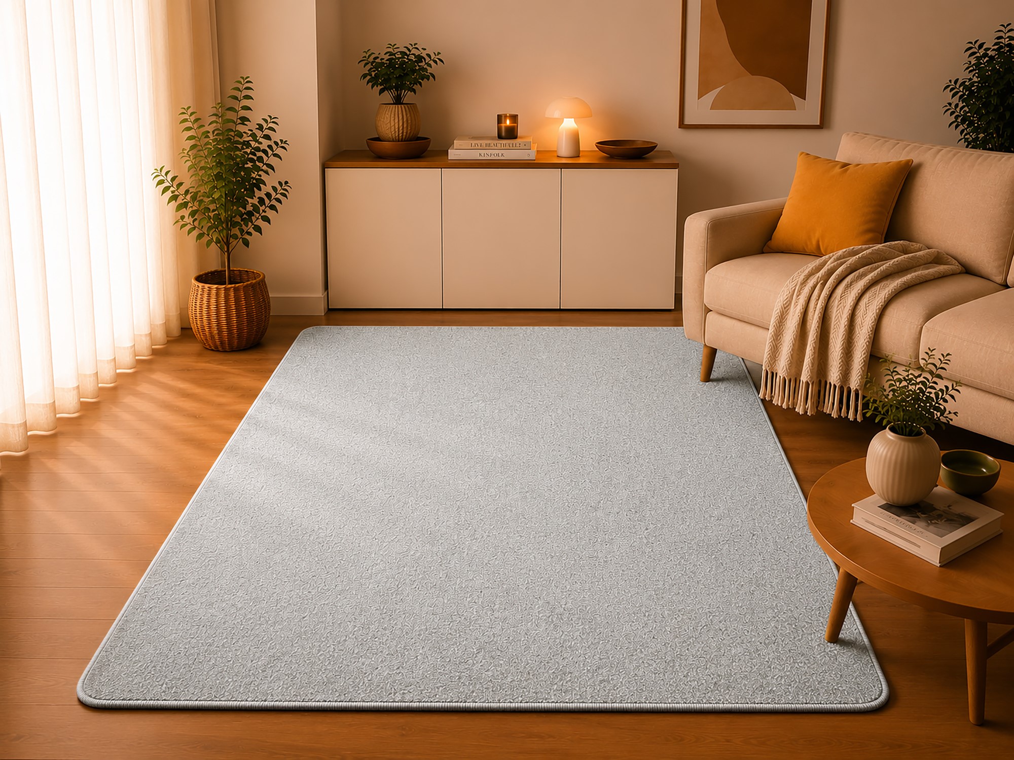 Kurzflor Teppich Levanto