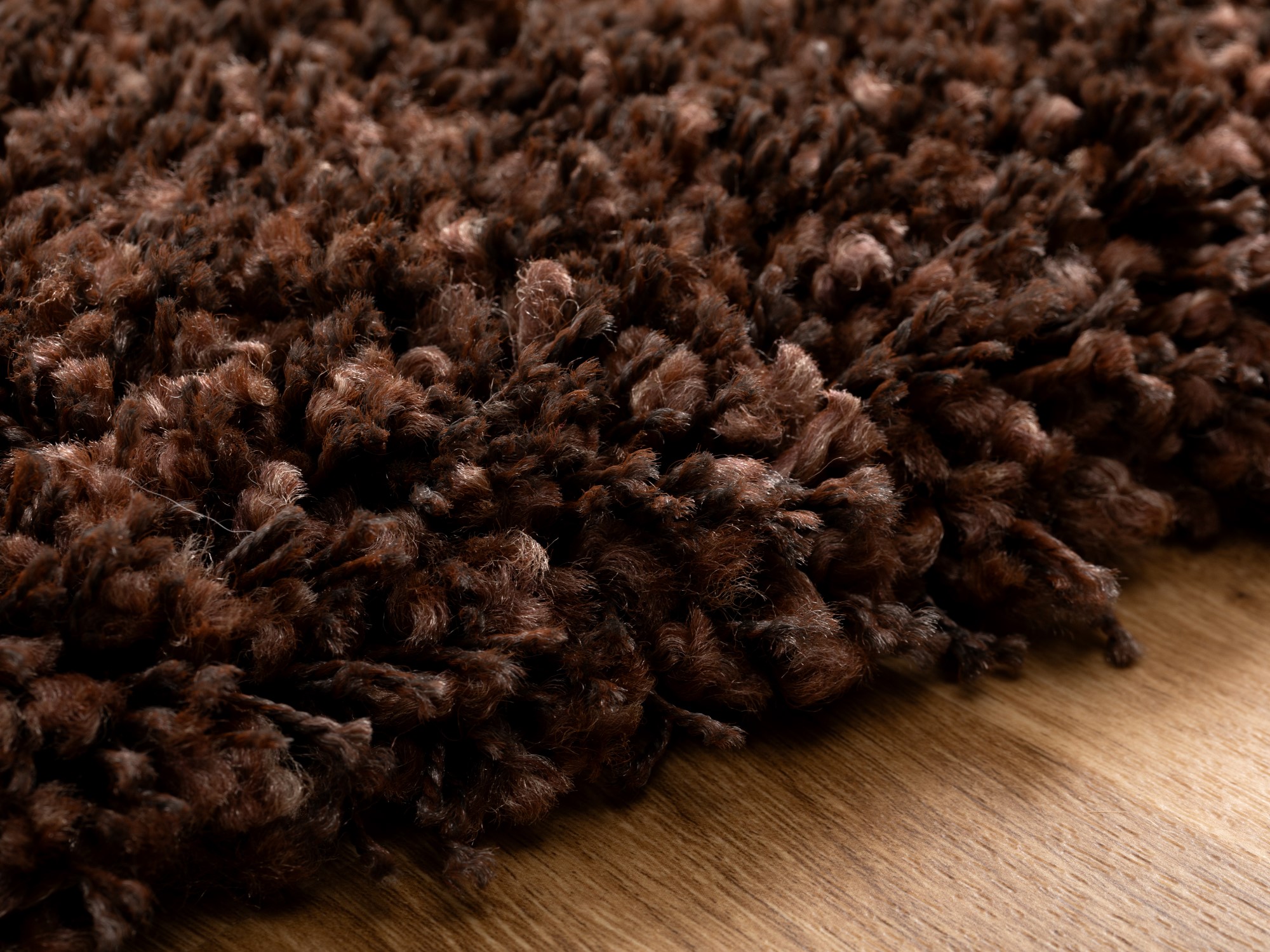 Hochflor Teppich Twilight Rund