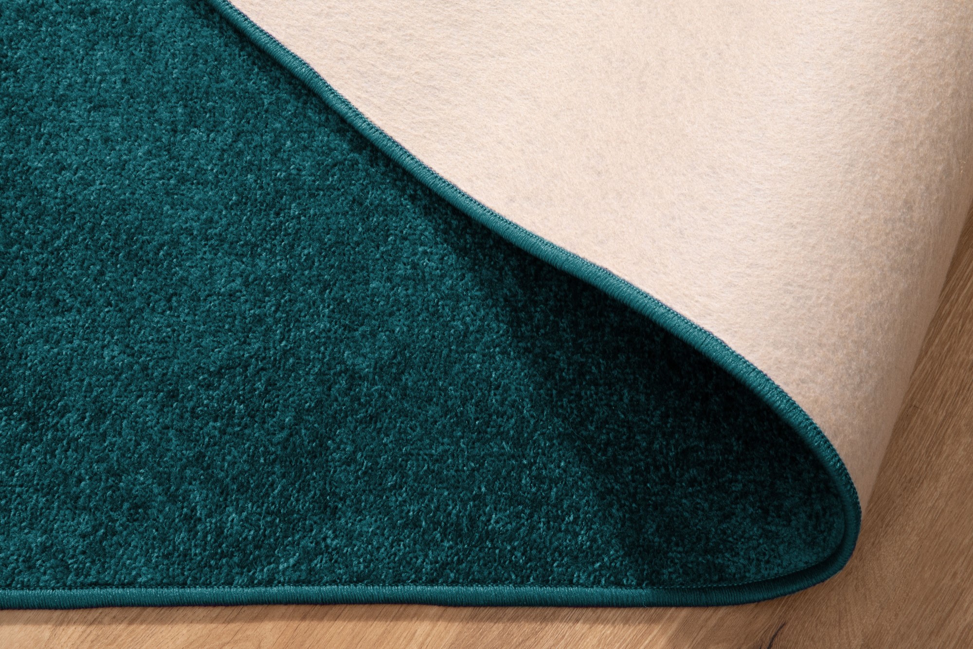 Kurzflor Teppich Cambridge Young - Rund