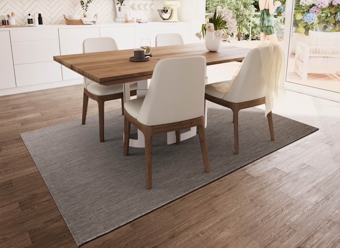 In- und Outdoorteppich Gotland Braun 80x150 cm