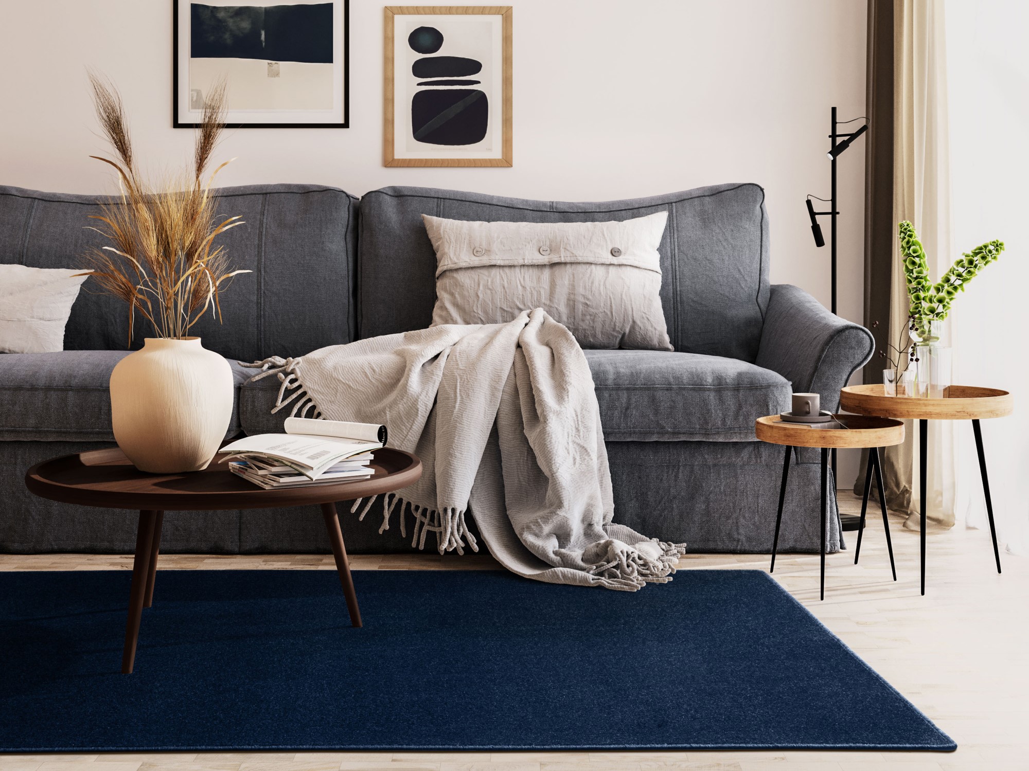 Kurzflor Teppich Cambridge Young