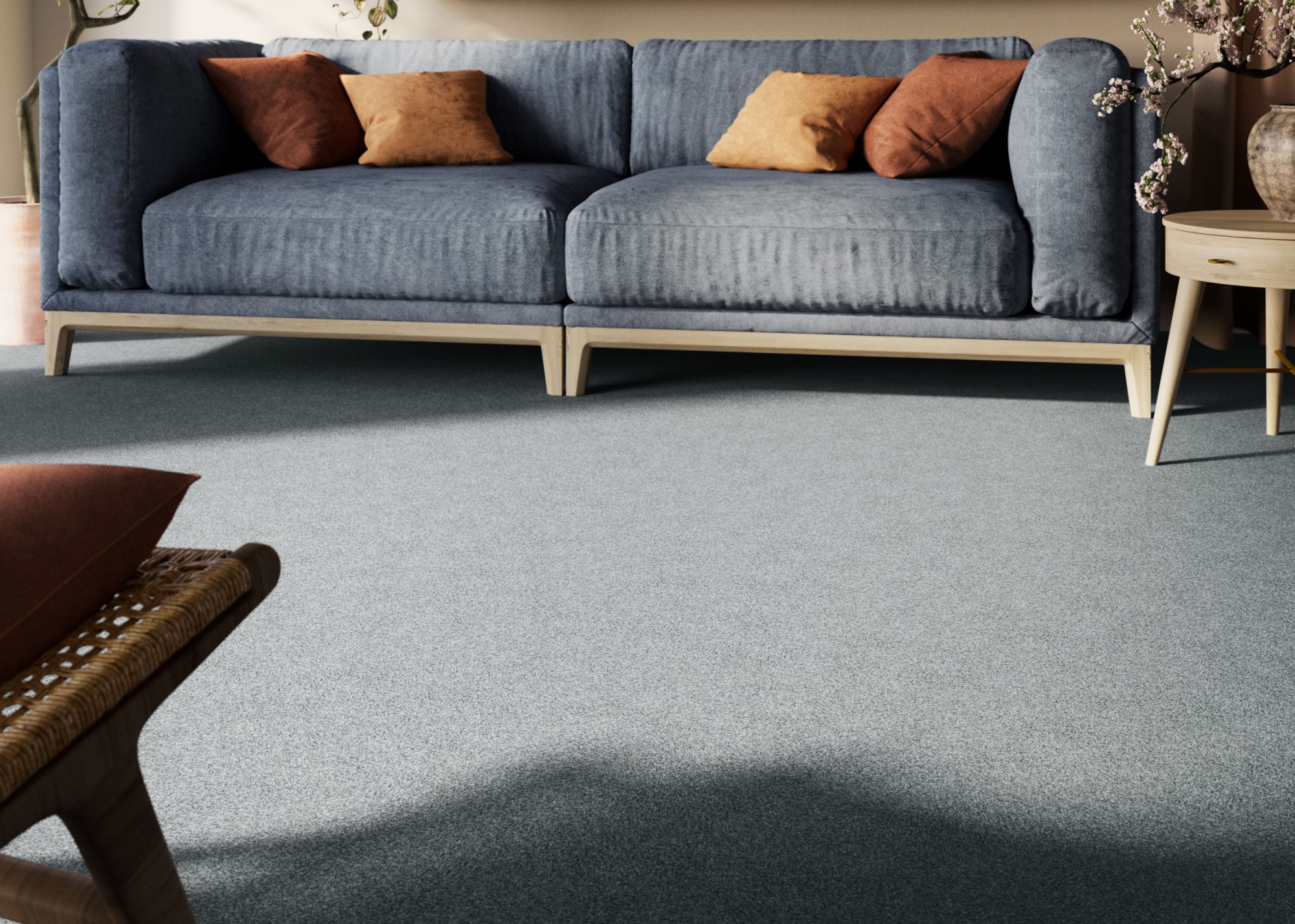 Teppichboden Cambridge Young 100 cm Silber 100 cm