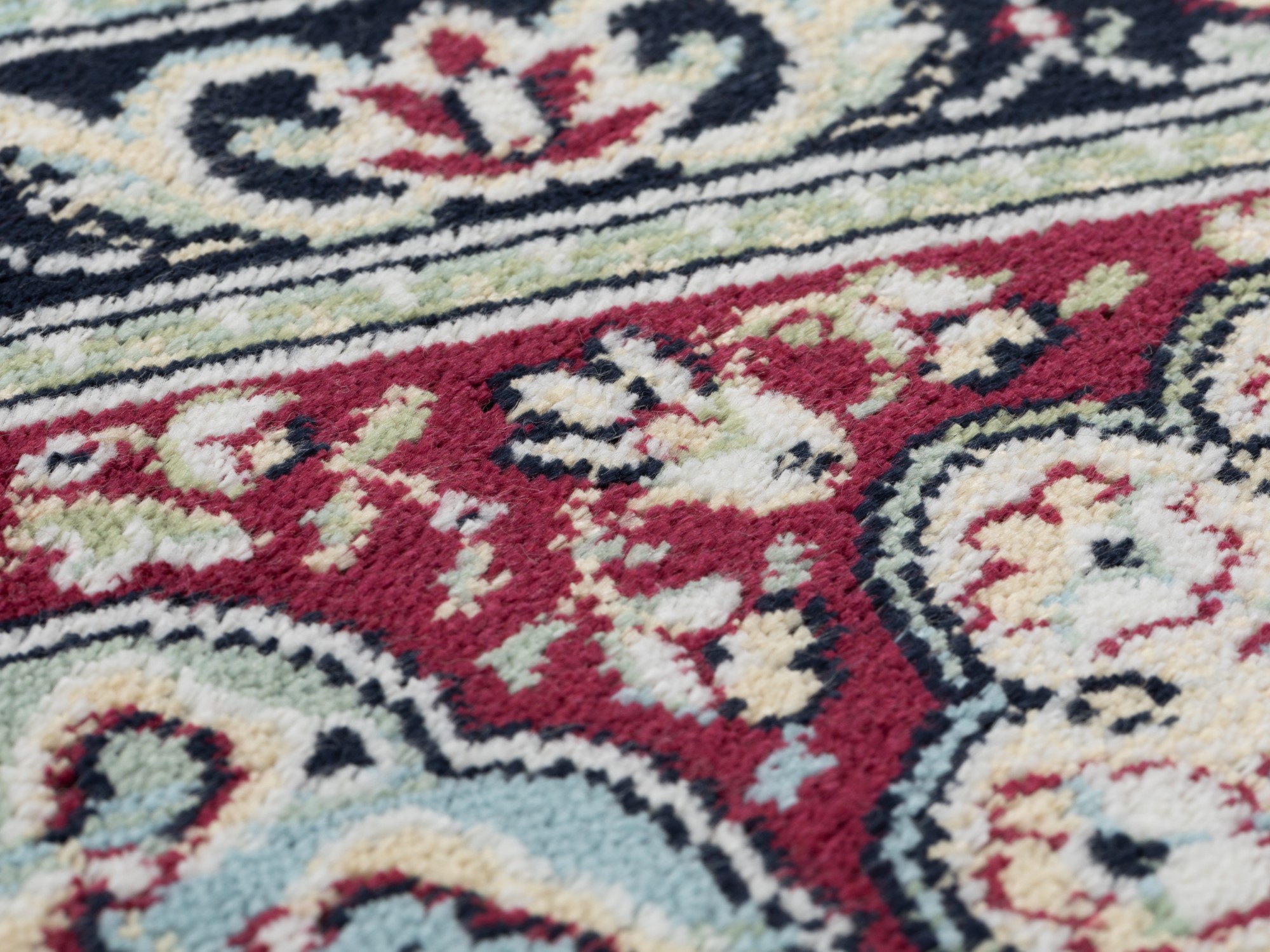 Kurzflor Teppich Riad - Ghom