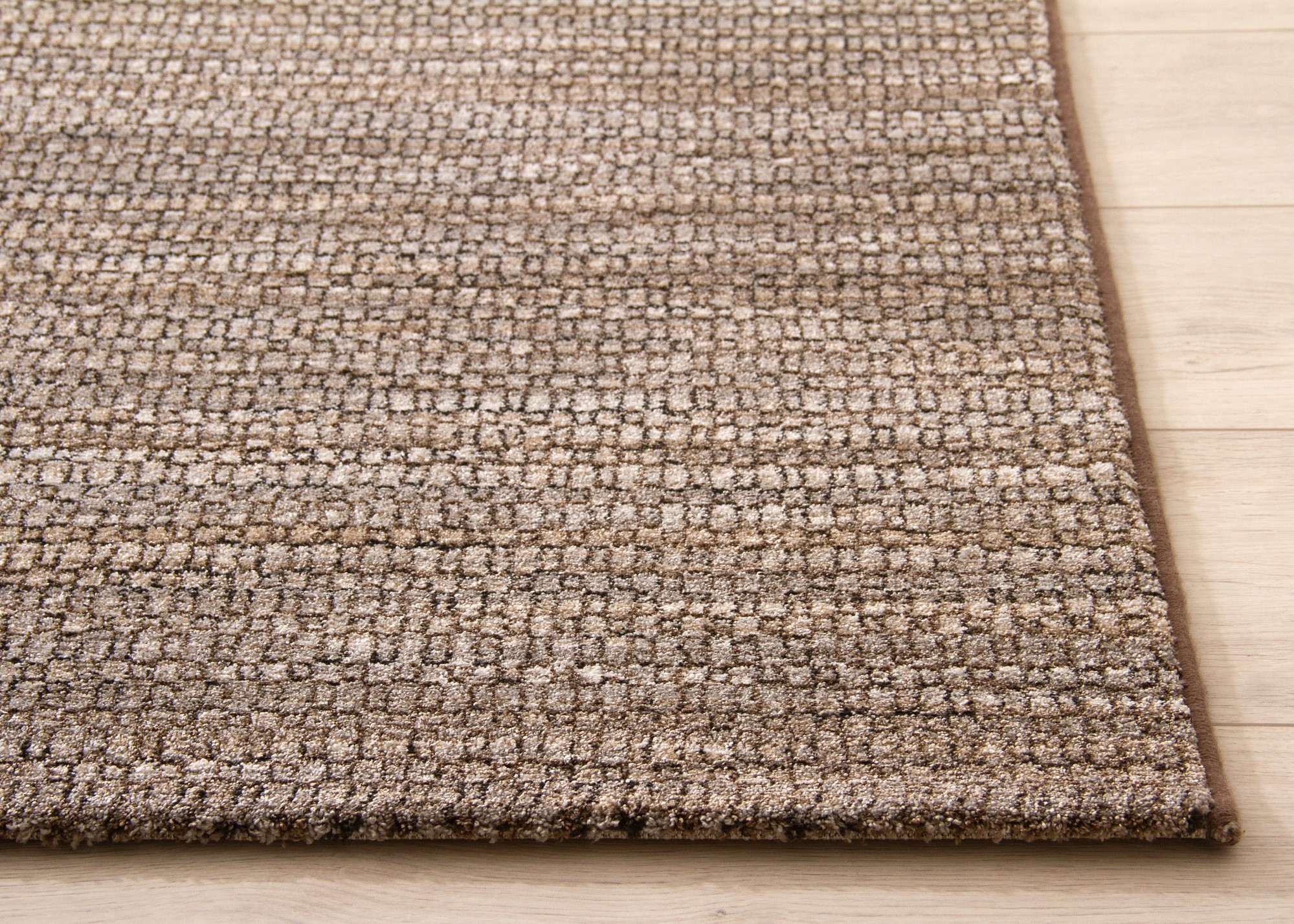 Kurzflor Teppich Pleasant Touch - Ethno Streifen