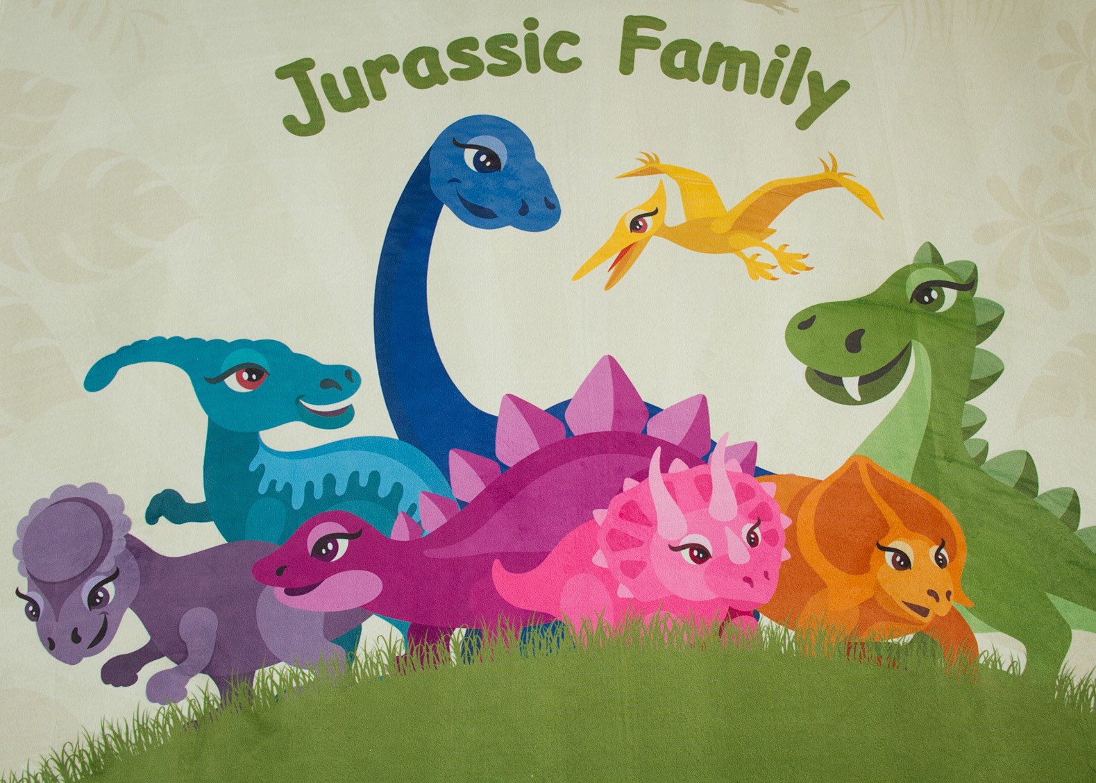 Kinderteppich Jurassic Family