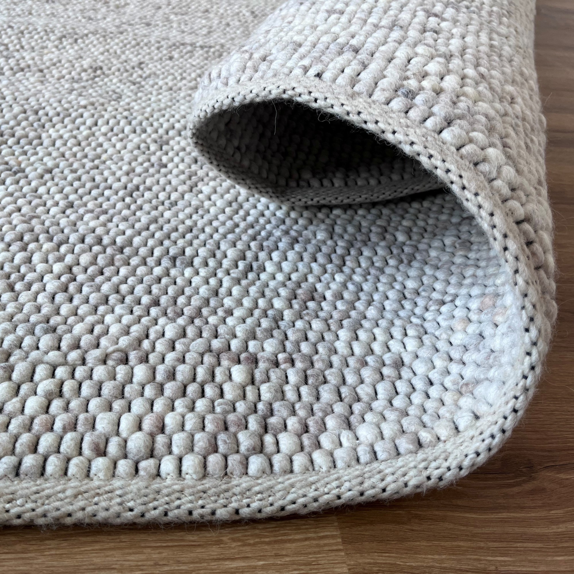 Handweb Teppich Barrio Olbia - Wunschmaß