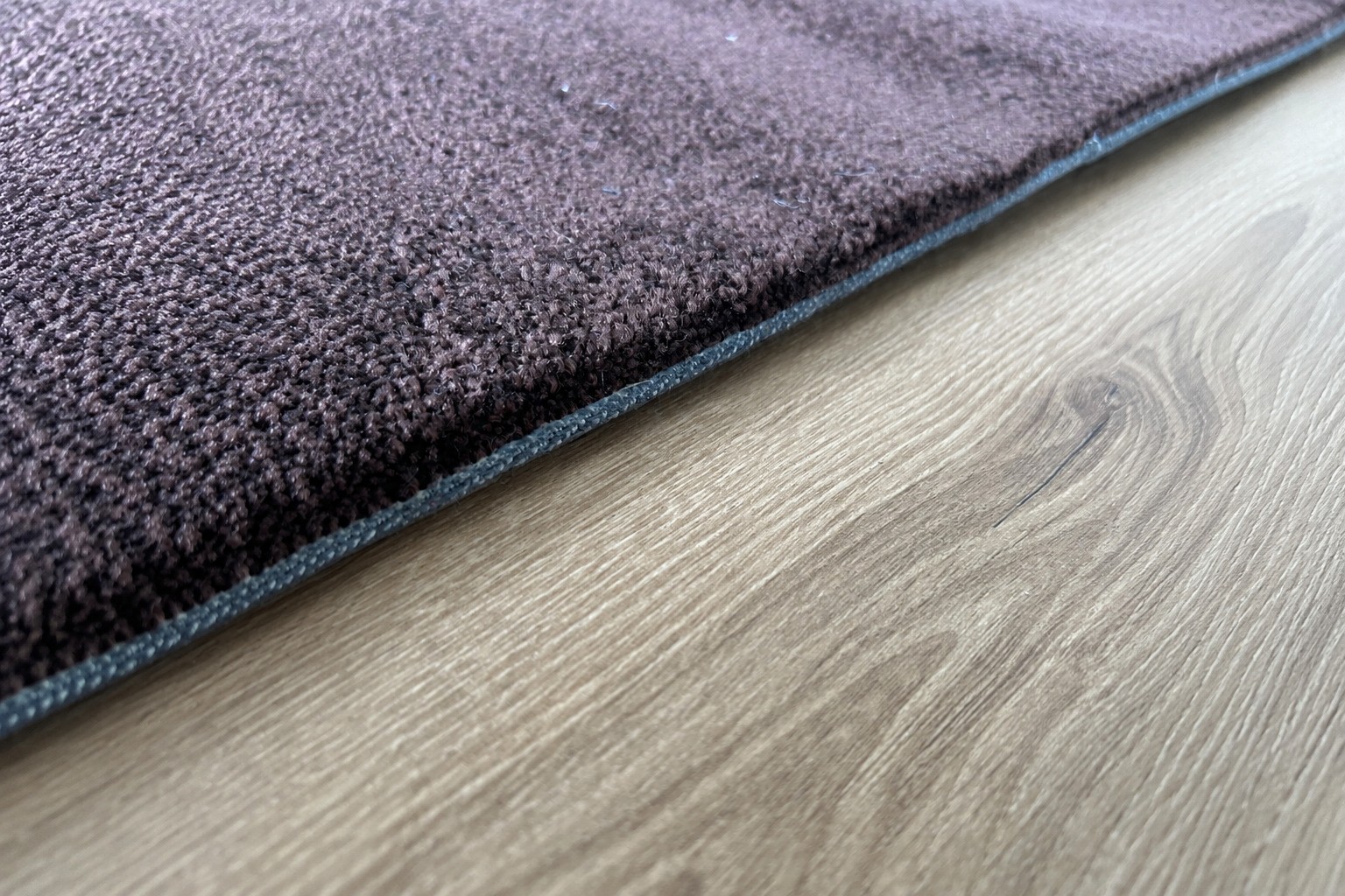 Kurzflor Teppich Friesé Teppich Baltrum uni