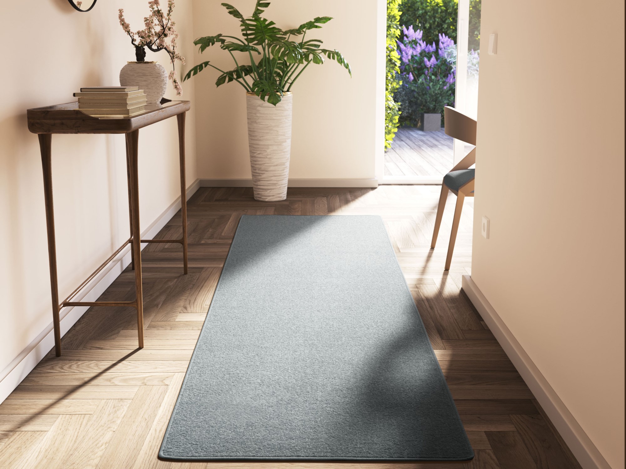 Läufer Cambridge Young Silber 80x100 cm