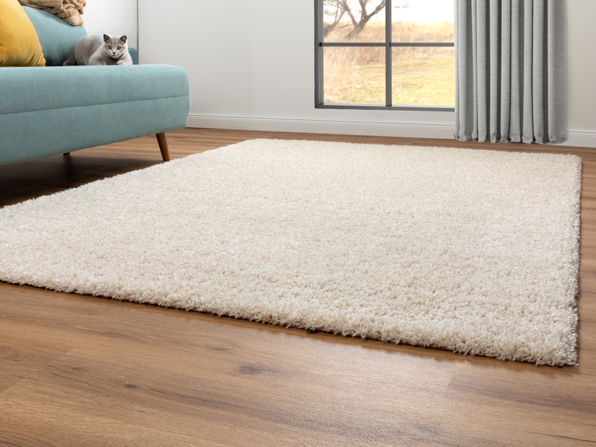 Hochflor Teppich Valencia