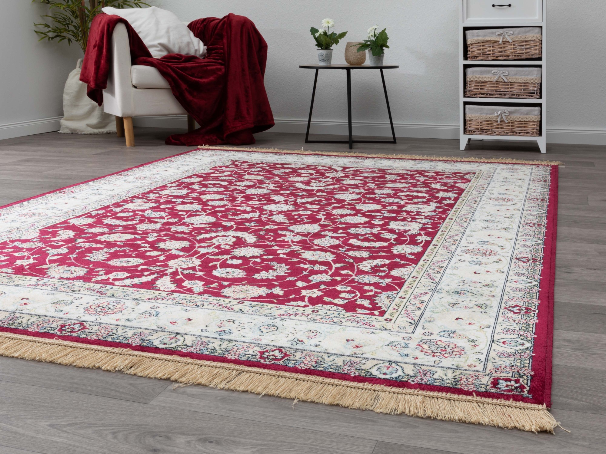 Kurzflor Teppich Riad - Tabriz