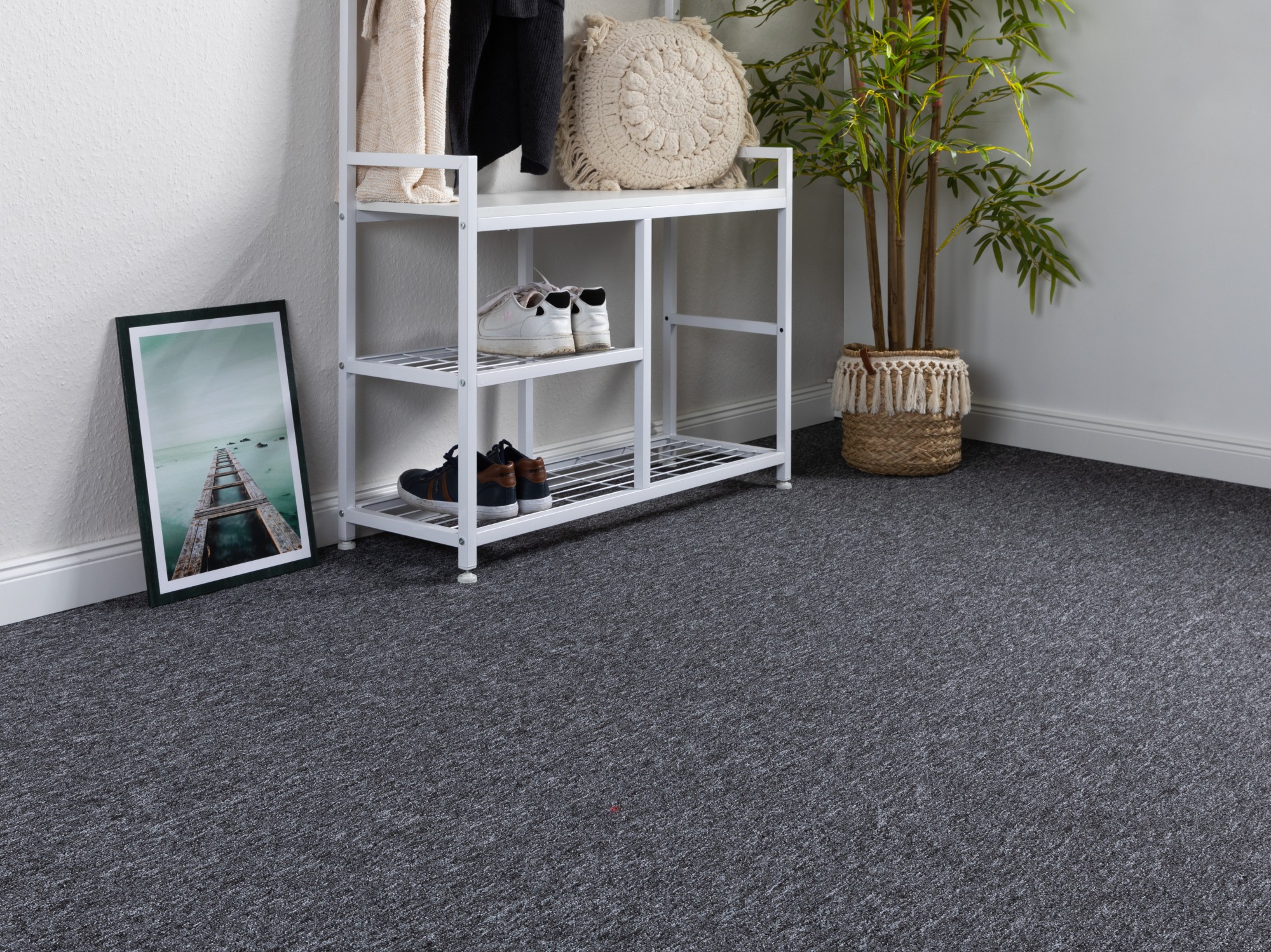 Teppichboden Meddon 100 cm Anthrazit 100 cm