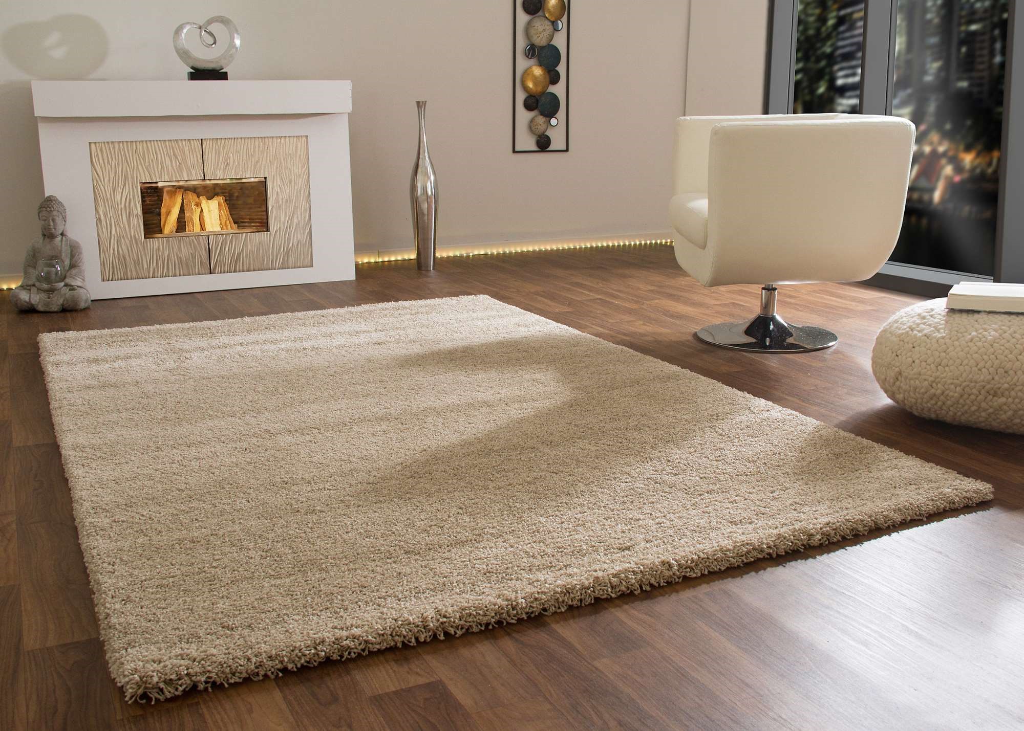 Hochflor Teppich Chamonix