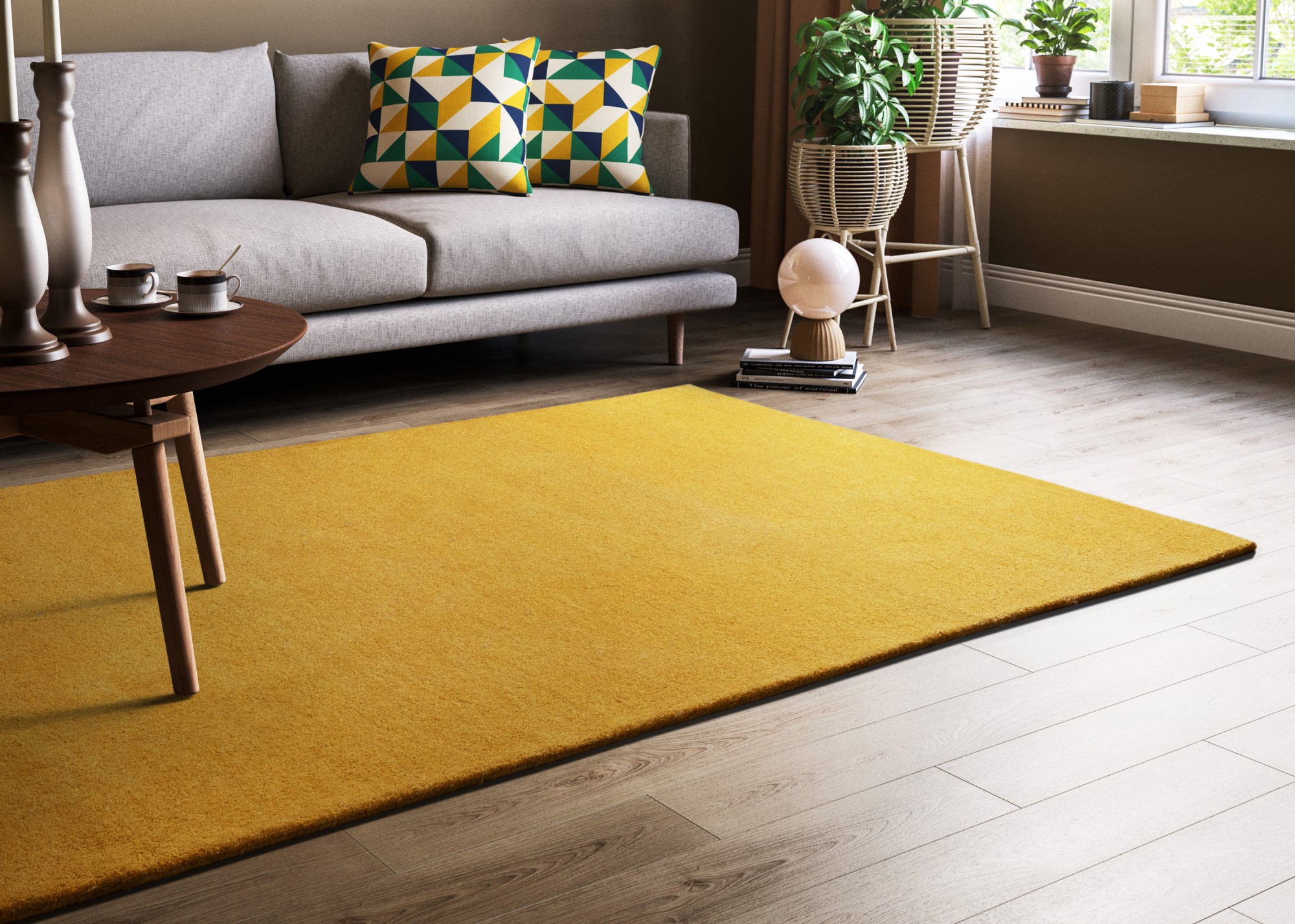 Gabbeh Teppich Jaipur Gold 70x140 cm