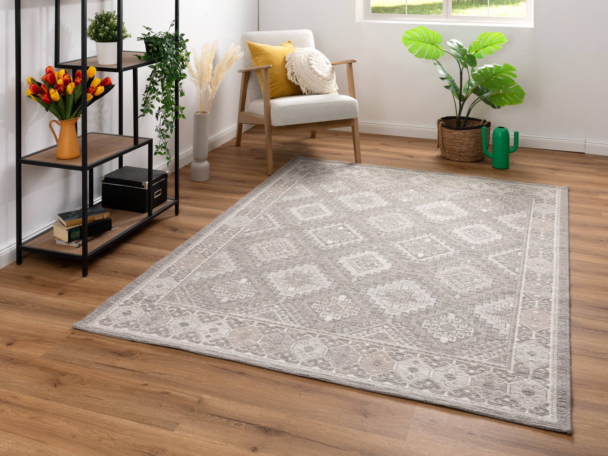 Kurzflor Teppich Amelia
