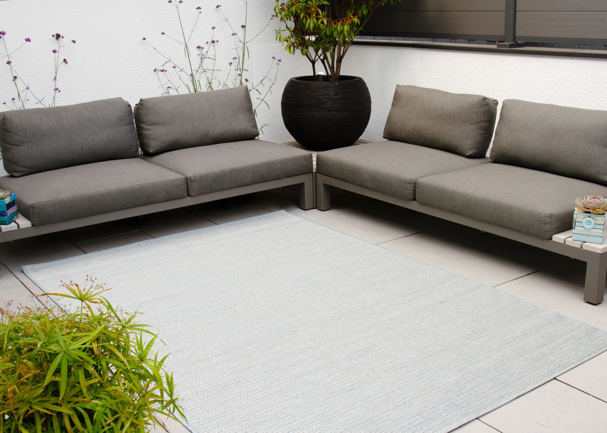 In- und Outdoor-Teppich Visby