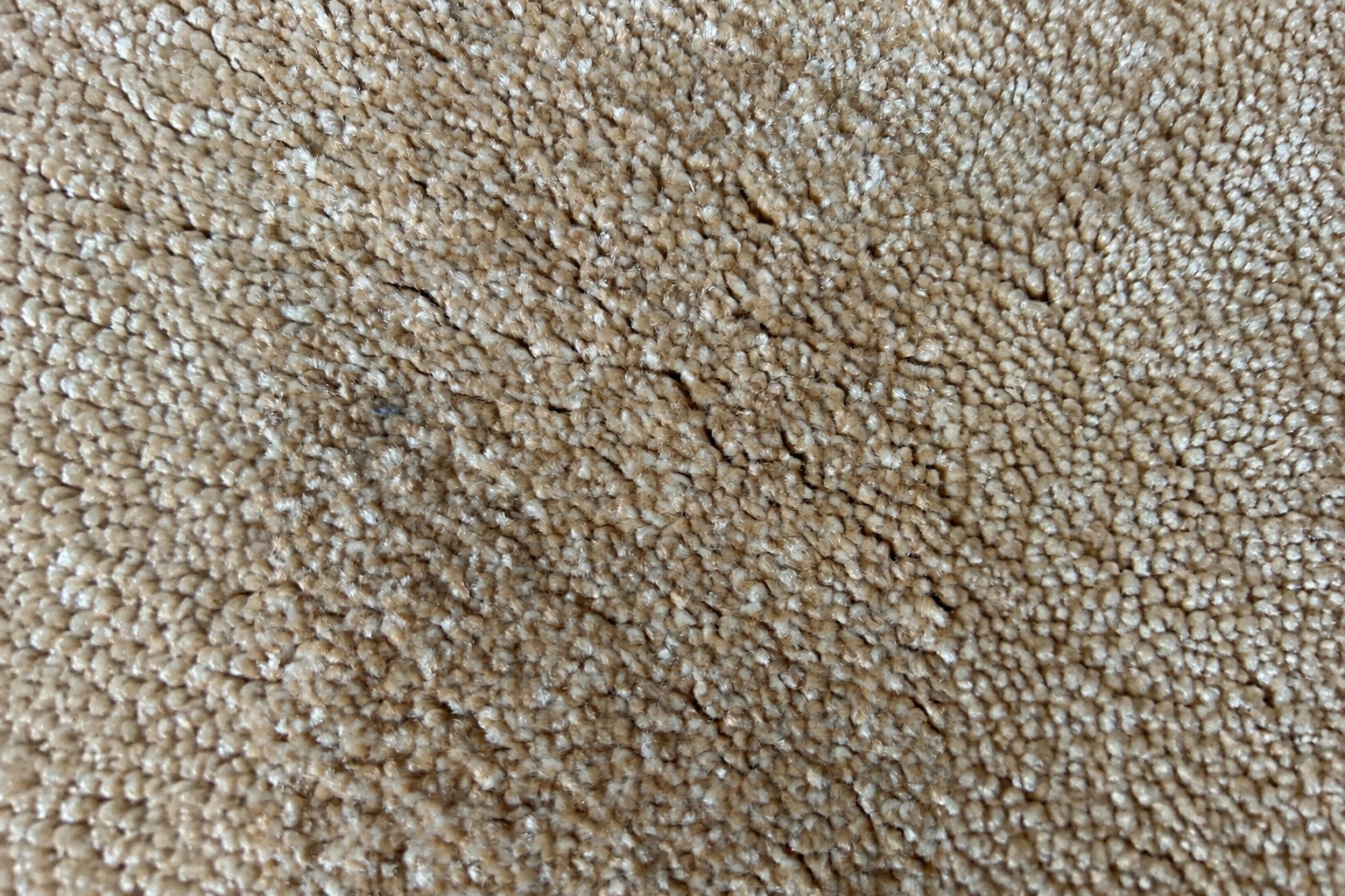 Kurzflor Teppich Friesé Teppich Baltrum uni