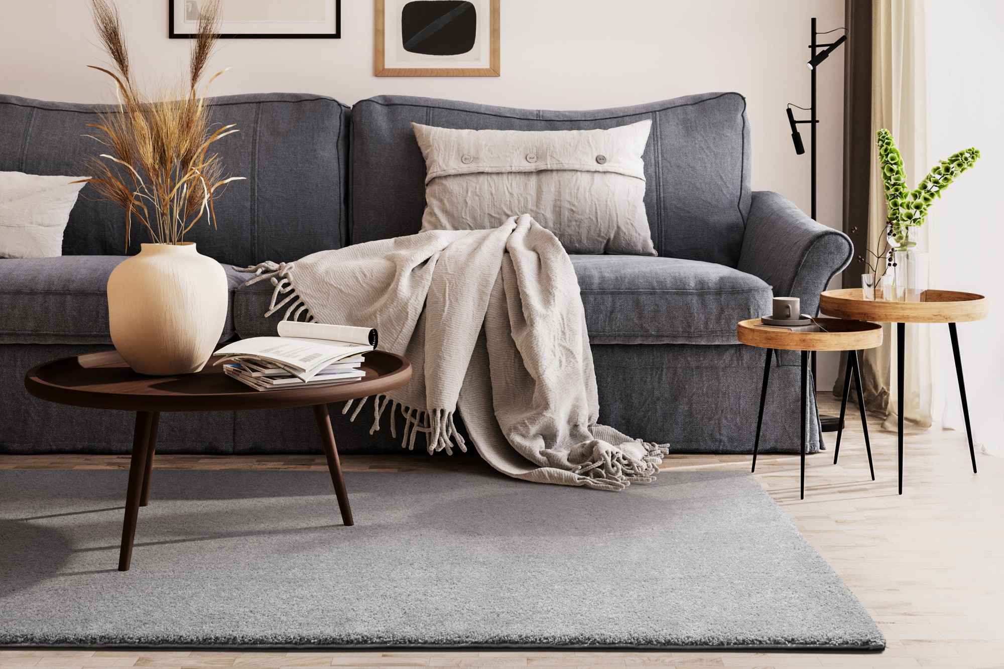 Hochflor Teppich Chamonix