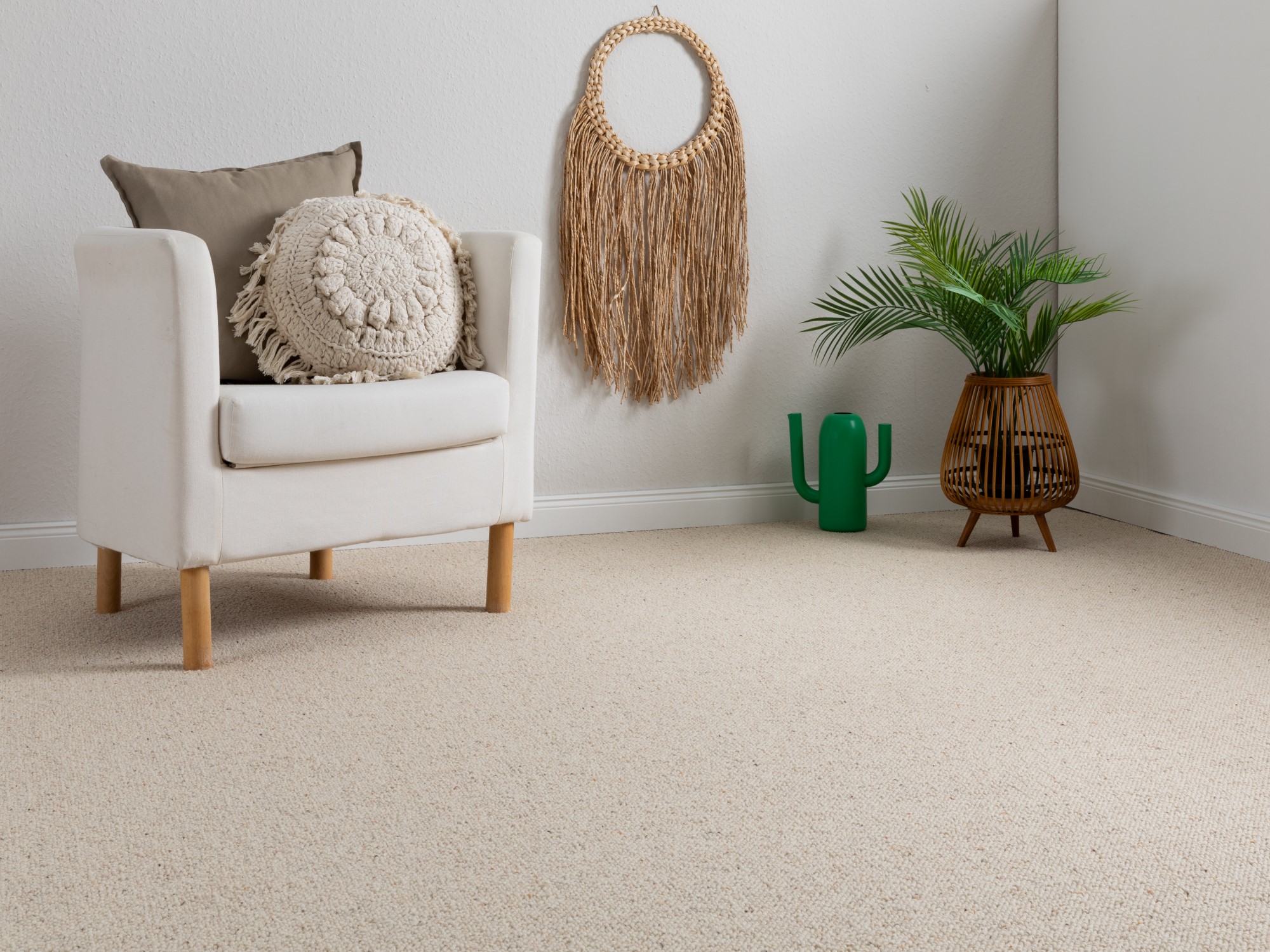 Teppichboden Sydney 200 cm Creme 100 cm Teppichboden Sydney 200 cm Creme 100 cm