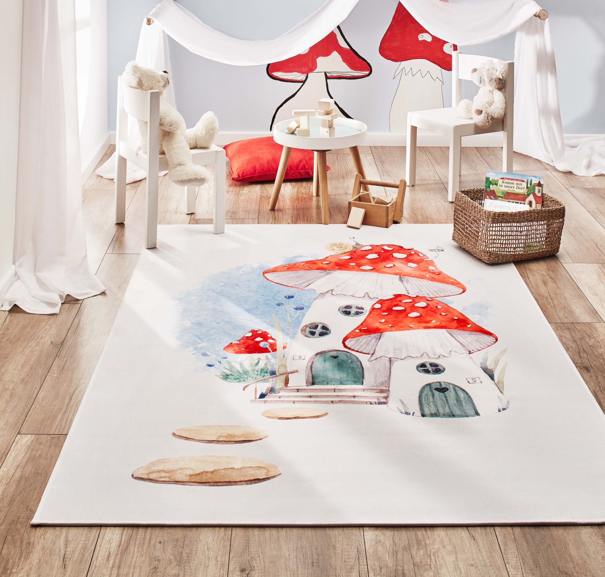 Kinderteppich Sweet Dreams Pilzhaus
