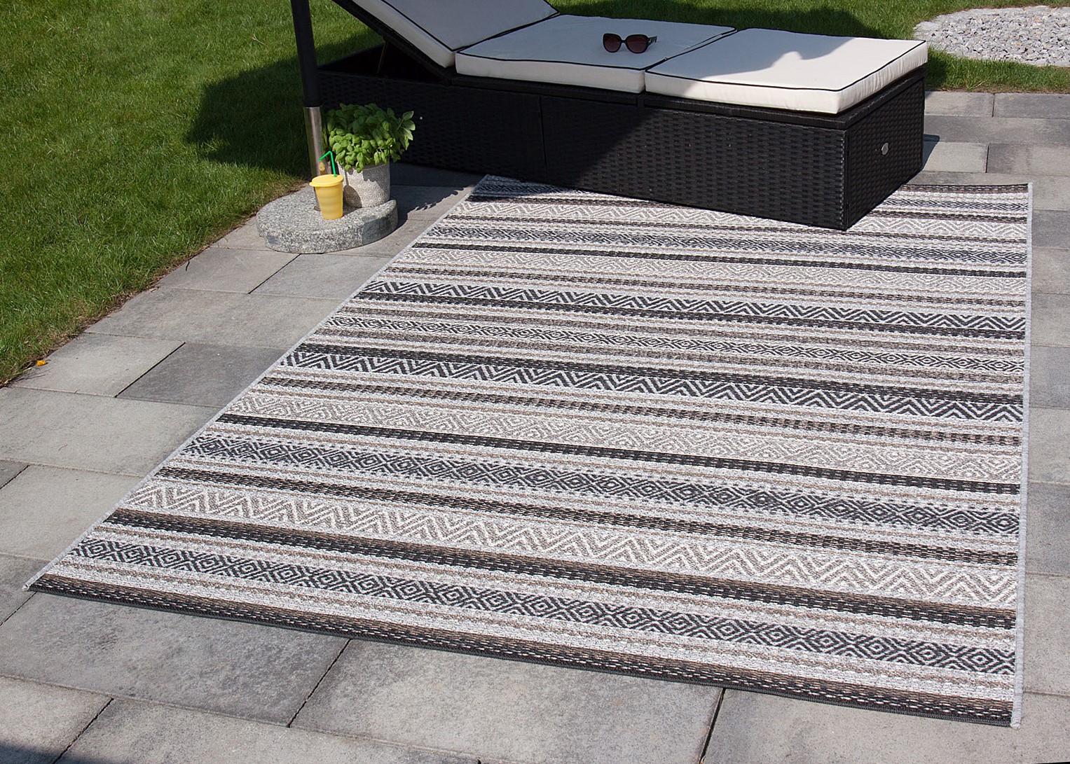 In- und Outdoor-Teppich Varberg
