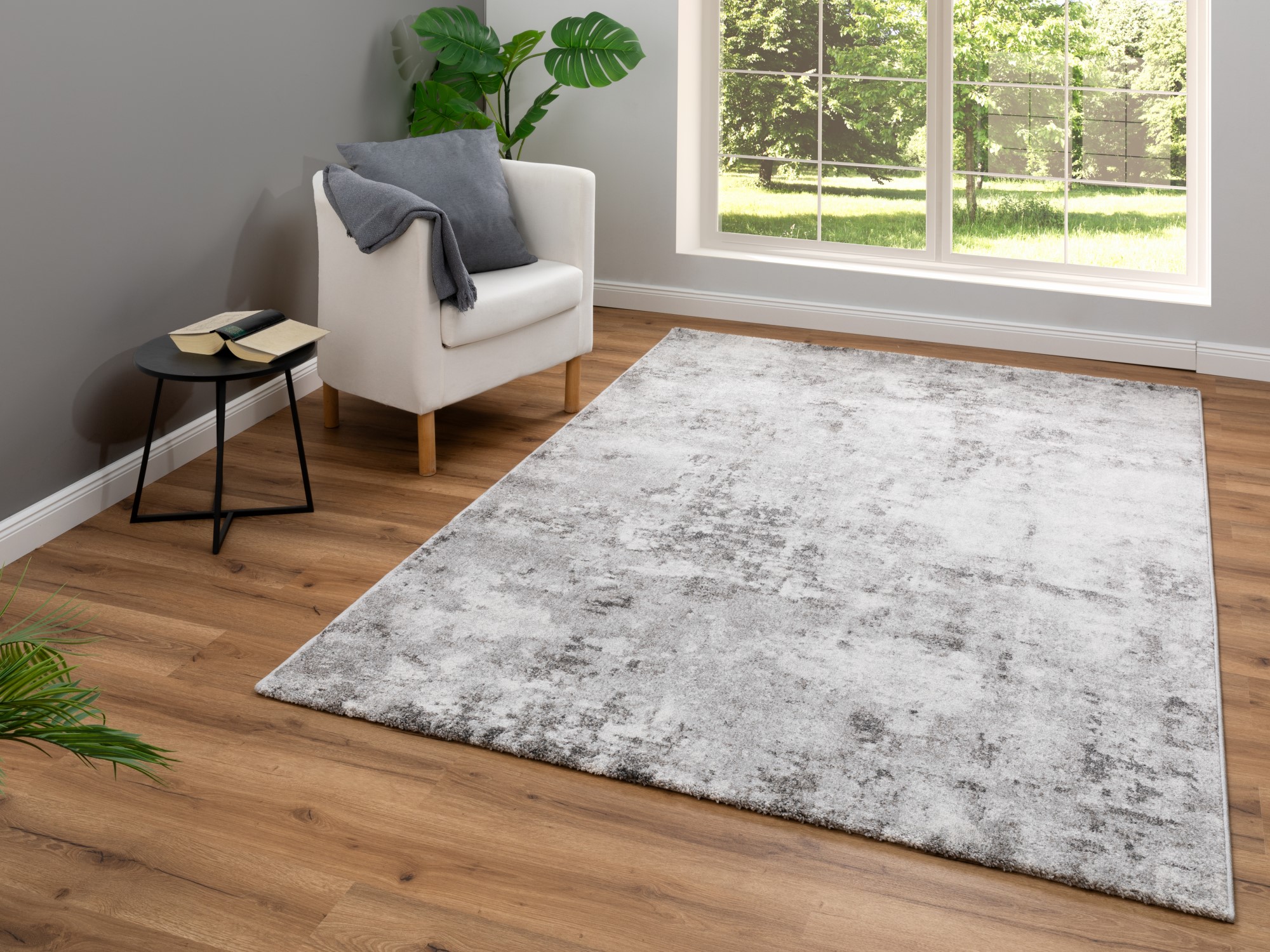 Kurzflor Teppich Soft Tones - Mamor 160x230 cm