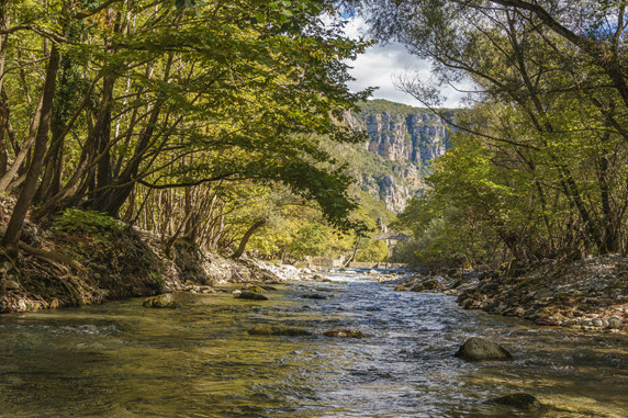 Fluss im Pindosgebirge