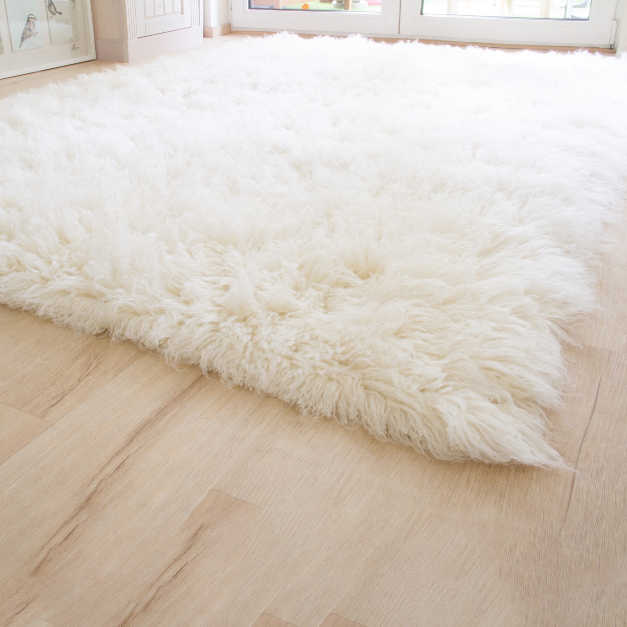 Steffensmeier Flokati Teppich 1500 - Wohnzimmer - Neu - Beste Qualität