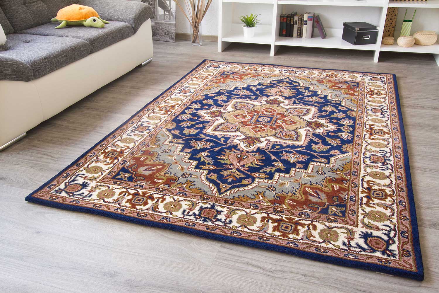 Orientteppich Royal Sarough Handarbeit Aus Indien Orient Teppich