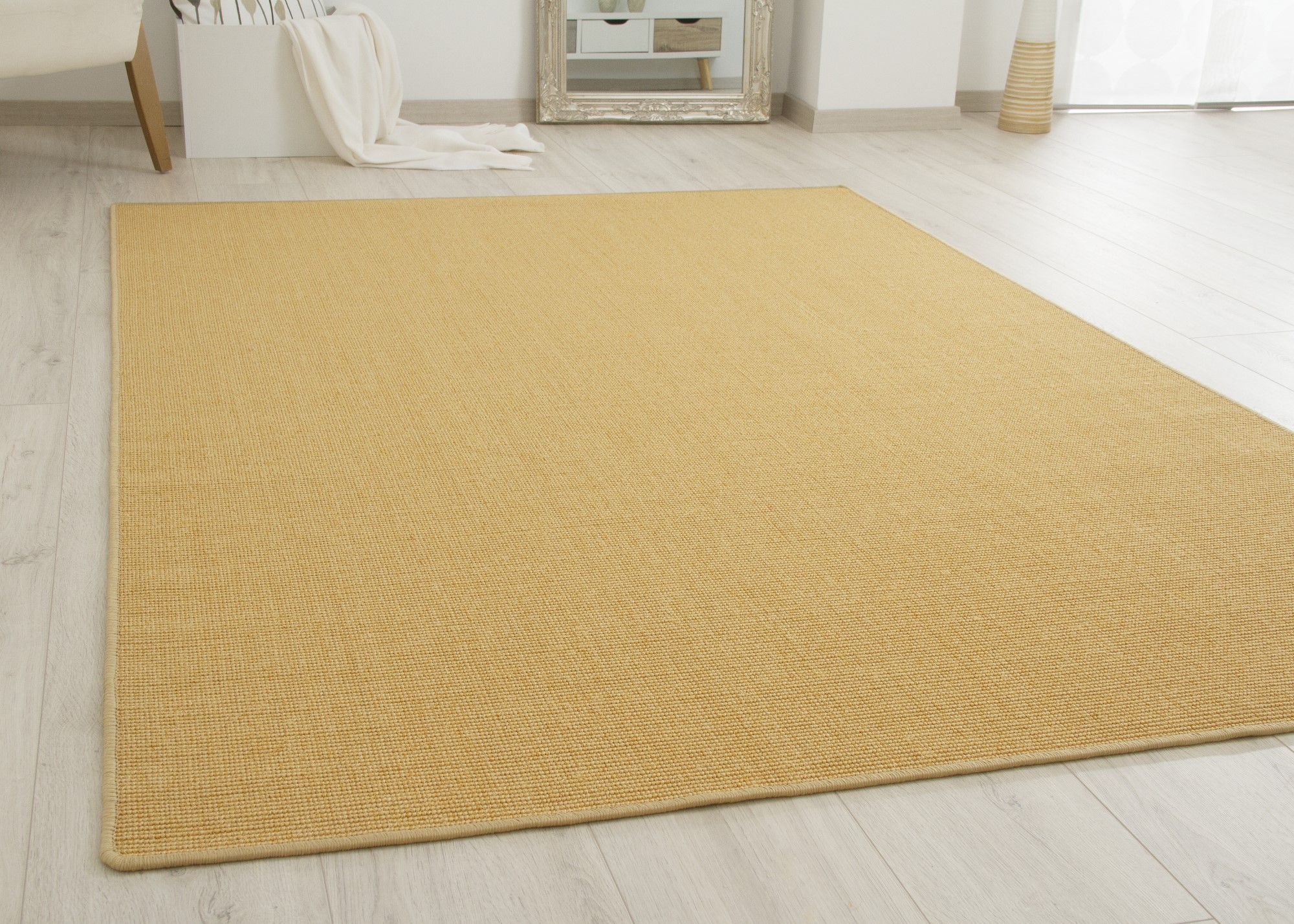 Sisal Teppich Acapulco - gekettelt - sechs Farben viele Größen aus 100 Sisal