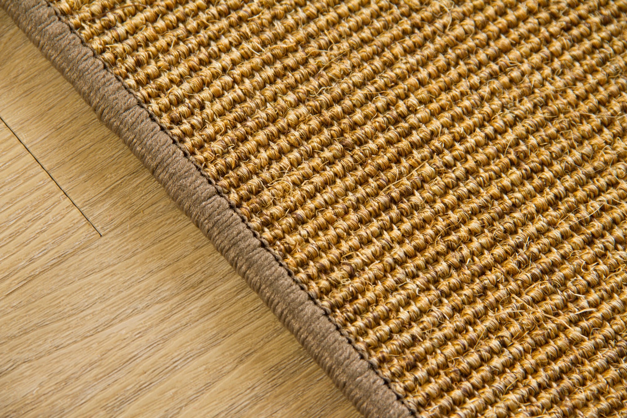 Sisal Teppich Acapulco - gekettelt - zwei Farben viele ...